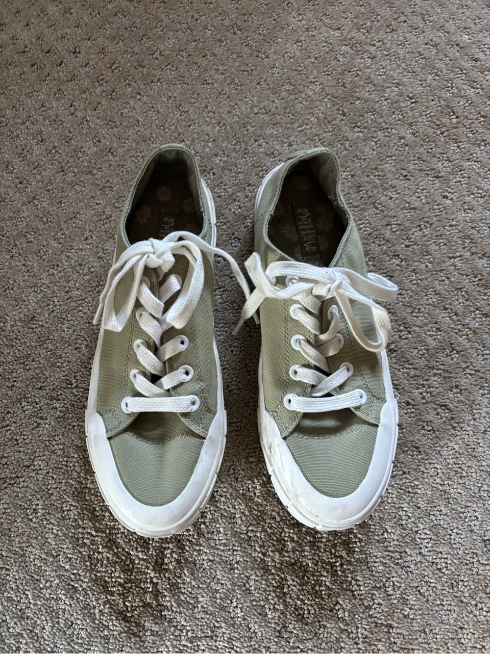 Mad Love Women’s Green Fran Sneakers